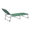 Cama De Camping De Tela Oxford 187x58x28 Cm-outsunny. Verde