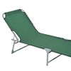 Cama De Camping De Tela Oxford 187x58x28 Cm-outsunny. Verde