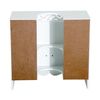 Armario De Baño Tipo Lavabo Bajo De Mdf Homcom 60x30x56 Cm - Blanco