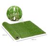 Césped Artificial Alfombra De Pp Pe 300x100x2,5 Cm - Outsunny. Verde