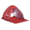 Tienda De Campaña Outsunny Acero Poliéster, 200x150x119 Cm, Rojo