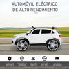 Coche Eléctrico Para Niños Blanco Homcom