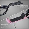 Patinete Scooter Con Ruedas Grande Rosa Homcom