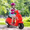 Moto Eléctrica Infantil Rojo Homcom