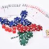 Maletín De Poker Homcom Aluminio Ps, 38x20,5x6,5 Cm, Multicolor