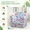 Sillón Infantil Con Dibujos Multicolor Homcom