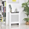 Cubre Radiador Estante De Pared De Mdf Homcom 78x19x82 Cm - Blanco