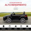 Coche Eléctrico Infantil Coche Eléctrico Audi Infantil Negro Homcom