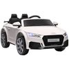 Coche Eléctrico Infantil Coche Eléctrico Audi Infantil Blanco Homcom