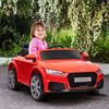 Coche Eléctrico Infantil Coche Eléctrico Audi Infantil Rojo Homcom