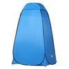 Carpa Vestidor Plegable Outsunny Poliéster Metal, 120x120x190cm, Azul