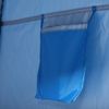 Carpa Vestidor Plegable Outsunny Poliéster Metal, 120x120x190cm, Azul