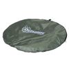 Carpa Vestidor Plegable Outsunny Poliéster Acero, 120x120x190cm,verde