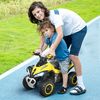 Quad Moto Correpasillo Para Niños 18-36 Meses Amarillo Homcom