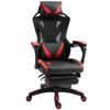 Silla Gaming Reclinable Con Reposapiés Vinsetto 65x70x125cm – Rojo