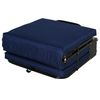 Cama Plegable Con Cabecera De Metal Y Esponja Homcom 184x65x26cm Azul