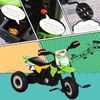 Moto Correpasillos Para Niños De 18-36 Meses Verde Homcom