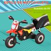 Moto Infantil Con 3 Ruedas Rojo Homcom