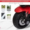 Moto Eléctrica Infantil Con 3 Ruedas Para +3 Años Rojo Y Negro Homcom