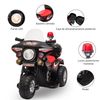 Moto Eléctrica Para Niños De 18-36 Meses Batería 6v Negro Homcom