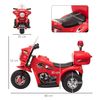 Moto Eléctrica Para Niños De 18-36 Meses Batería 6v Rojo Homcom