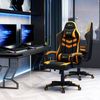 Silla Gaming De Espuma Pvc Abs Vinsetto 61x70x129cm - Naranja Y Negro