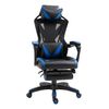 Silla Gaming Reclinable Con Reposapiés Vinsetto 65x70x125cm – Azul