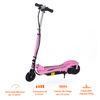 Patinete Eléctrico Homcom Metal Plástico, 75x36x82-93 Cm, Rosa