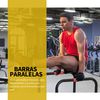 Barras Paralelas Musculación Dips Homocm Acero Pvc, 63x41x73cm, Negro