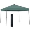 Cenador Plegable De Acero Tela Oxford 300x300x250 Cm-outsunny.verde