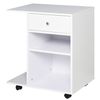 Armario Para Impresora De Melamina Vinsetto 60x40x68,5 Cm-blanco