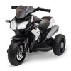 Moto Eléctrica Infantil +3 Años Con Batería 6v Negro Y Blanco Homcom