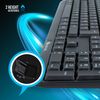 Funkyv3: Teclado Negro Con 12 Teclas Multimedia De Cable,...