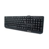 Funkyv3 Teclado Negro Con 12 Teclas Multimedia De Cable,...