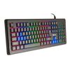 Teclado Gaming  Gkx-305 Con Luces Led Y Teclas Multimedia. Plug...