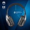 Artica Wrath Black: Auriculares Supraaurales Inalámbricos...