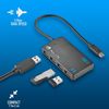 Wonder Ihub4: Hub Usb-c Con 4 Puertos Usb 3.0. Compatible Con:...