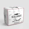 Relleno Nórdico Clásico 95% Plumón 240 Gr Icelands Cama 90 Cm Blanco