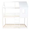 Litera Montessori Madera Blanco 90x190/90x190cm