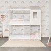 Litera Montessori Madera Blanco 90x190/90x190cm