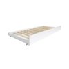 Cama De Arrastre Juvenil Madera Blanco 90x180 Cm