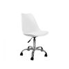 Silla Con Ruedas Polipropileno Blanco Color 97x47x58cm