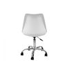 Silla Con Ruedas Polipropileno Blanco Color 97x47x58cm