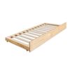 Litera + Cama De Arrastre Madera Pino  90x190/90x190cm