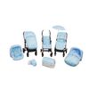 Saco Silla Con Manoplas  Garden Azul