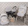 Saco Bugaboo Leather Gris