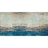 Flooralia - Alfombra Vinilica Vintage, 250x64cm, Azul-gris