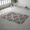 Flooralia - Alfombra Vinilica Vintage, 230x160cm, Gris