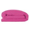 Juego De Funda Nórdica 3 Piezas Básic Color Fucsia Para Cama De 135 Cm