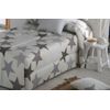 Edredon Conforter Infantil Estrellas Gris  Para Cama De 105 Cm